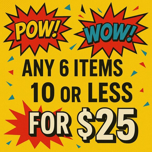 ~~Bundle any 6 Items for $10 for Only $25~~ - Picture 1 of 1